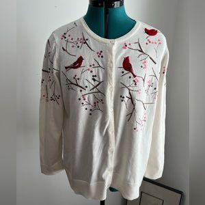 Christopher & Banks holiday/winter sweater.  XL